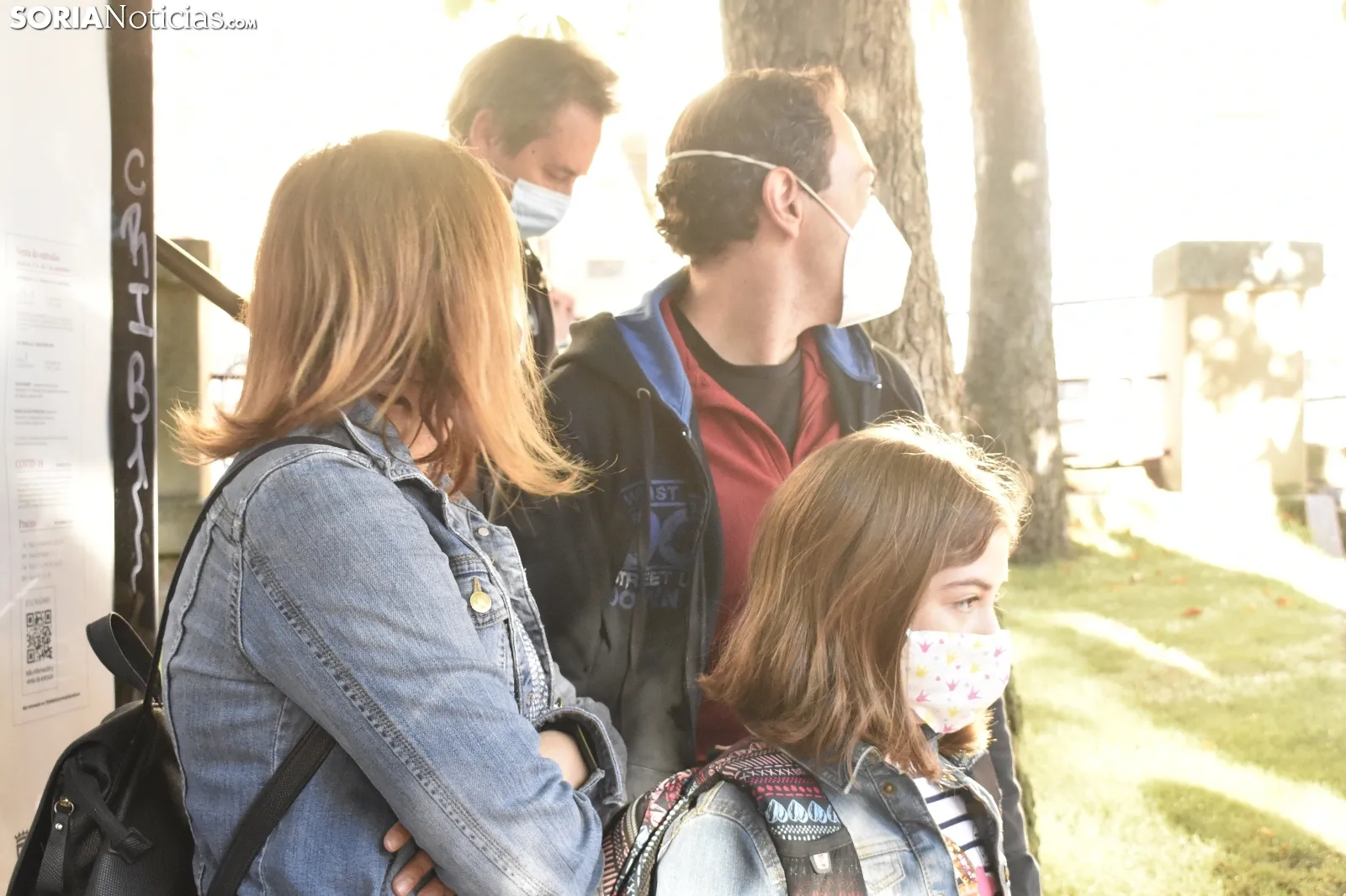 Primer día de cole en el CEIP La Arboleda.