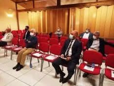 Asistentes a la asamblea. 