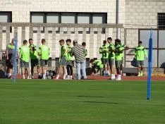 Una imagen del primer entrenamiento del Numancia 2020-2021. /SN