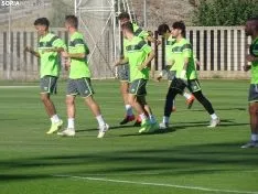 Una imagen del primer entrenamiento del Numancia 2020-2021. /SN
