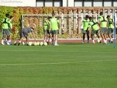 Una imagen del primer entrenamiento del Numancia 2020-2021. /SN