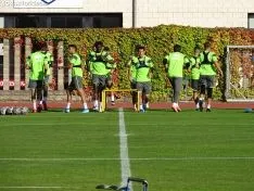 Una imagen del primer entrenamiento del Numancia 2020-2021. /SN