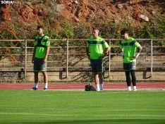 Una imagen del primer entrenamiento del Numancia 2020-2021. /SN