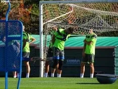 Una imagen del primer entrenamiento del Numancia 2020-2021. /SN