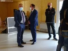 Una imagen de la jornada en el aeródromo de Garray. /SN