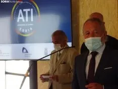 Una imagen de la jornada en el aeródromo de Garray. /SN