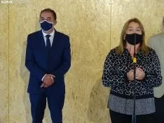 Una imagen de la jornada en el aeródromo de Garray. /SN