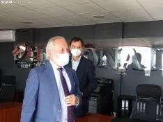Una imagen de la jornada en el aeródromo de Garray. /SN