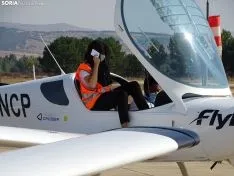 Una imagen de la jornada en el aeródromo de Garray. /SN