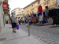 Una imagen del mercadillo este jueves. /SN