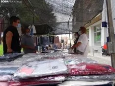 Una imagen del mercadillo este jueves. /SN