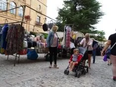 Una imagen del mercadillo este jueves. /SN
