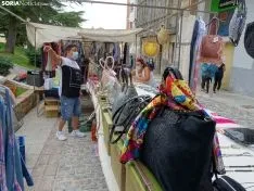 Una imagen del mercadillo este jueves. /SN