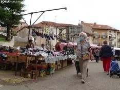 Una imagen del mercadillo este jueves. /SN