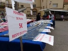 Una imagen del mercadillo este jueves. /SN