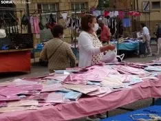 Una imagen del mercadillo este jueves. /SN