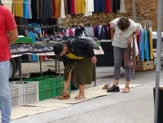 Una imagen del mercadillo este jueves. /SN