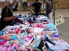 Una imagen del mercadillo este jueves. /SN