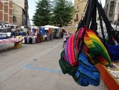 Una imagen del mercadillo este jueves. /SN