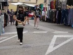Una imagen del mercadillo este jueves. /SN