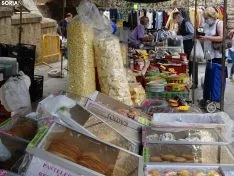 Una imagen del mercadillo este jueves. /SN