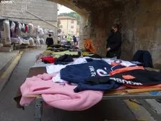 Una imagen del mercadillo este jueves. /SN