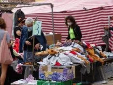 Una imagen del mercadillo este jueves. /SN