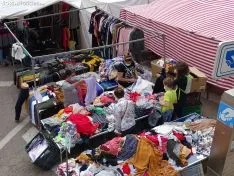 Una imagen del mercadillo este jueves. /SN