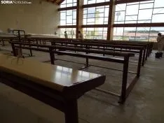 Una de las estancias interiores hoy del edificio de I D i del Campus. /SN