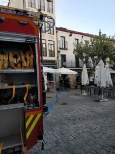 Foto 3 - Incendio en una cocina de Herradores 