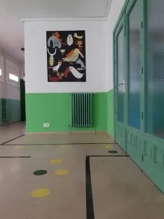 El CEIP Manuela Peña de Covaleda muestra en Facebook cómo se prepara para el próximo curso. 