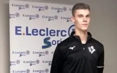 Adrián Olalla, este miércoles en su presentación oficial. /SN