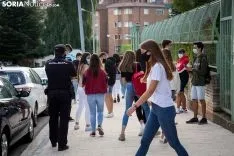 Vuelta al cole 2020 en Soria. María Ferrer. 