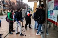 Vuelta a las aulas de la FP en Soria en el Pico Frentes. María Ferrer