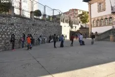 Primer día de cole en el CEIP La Arboleda.