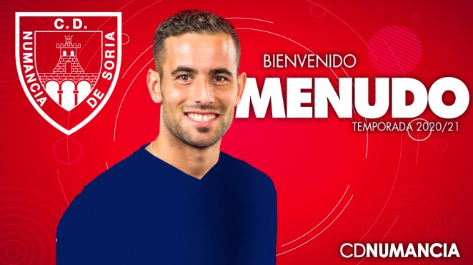 Menudo llega al Numancia con un aval de más de 50 goles en Segunda B