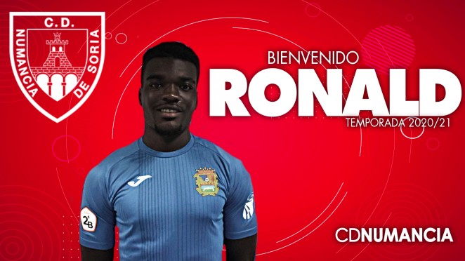 Ronald Gbizie, fichaje de músculo para el Numancia