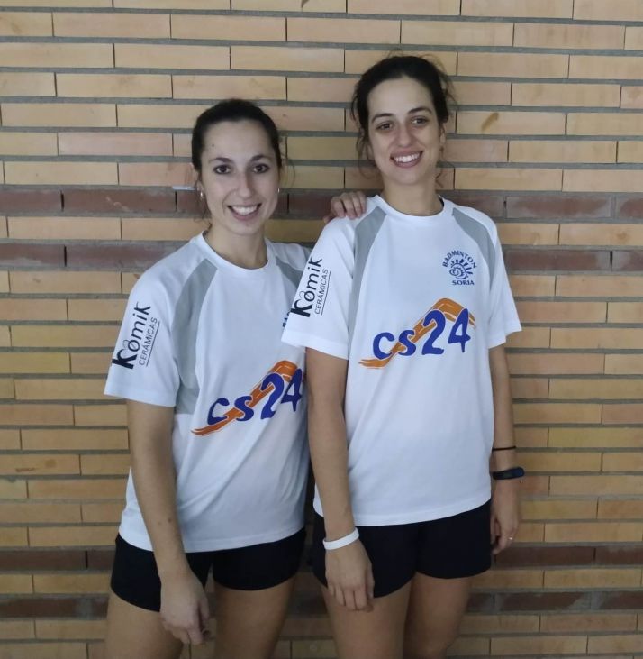 Jugadores del Club Bádminton Soria-CS24 en el Master Absoluto de Cantabria