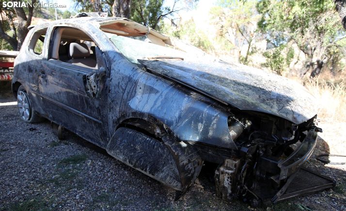 AMPLIACIÓN: Un fallecido y un herido grave en un accidente en Torralba del Burgo