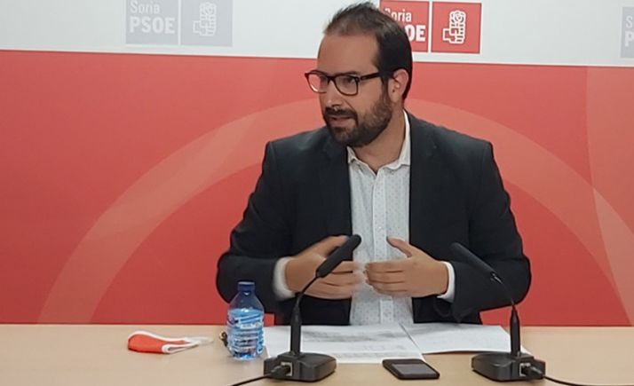 Hernández, en rueda informativa este jueves. 