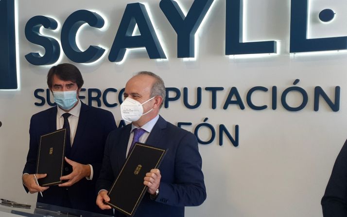 Juan Carlos Suárez-Quiñones y Ricardo Mairal hoy. /Jta.