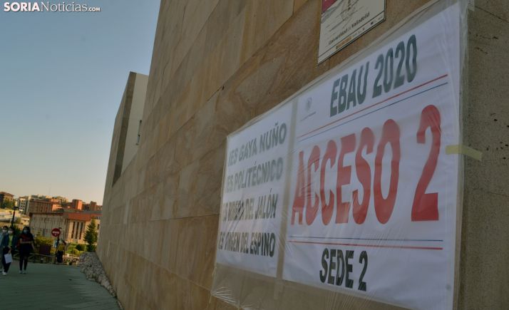 18 de los 20 presentados a la EBAU de septiembre aprueban el examen en Soria