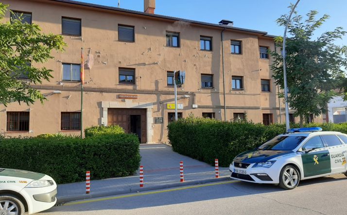 Cuartel de la Guardia Civil en Almazán. /SdG