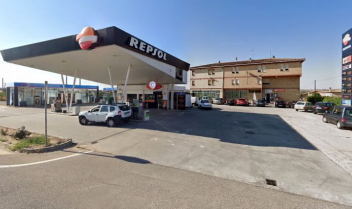 La estación de servicio de la localidad sanestebeña. /GM