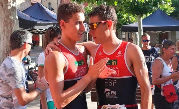 Los hermanos Izquierdo, rumbo al Nacional de Triatlón Élite 