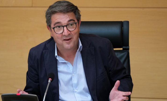 Jesús Ángel Peregrina, en una intervención en Cortes. 