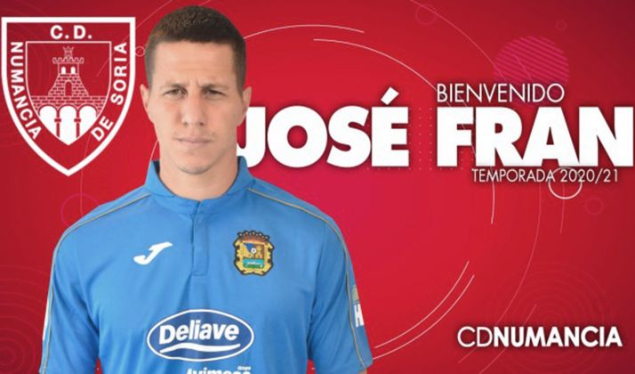 José Fran, décimo fichaje del CD Numancia