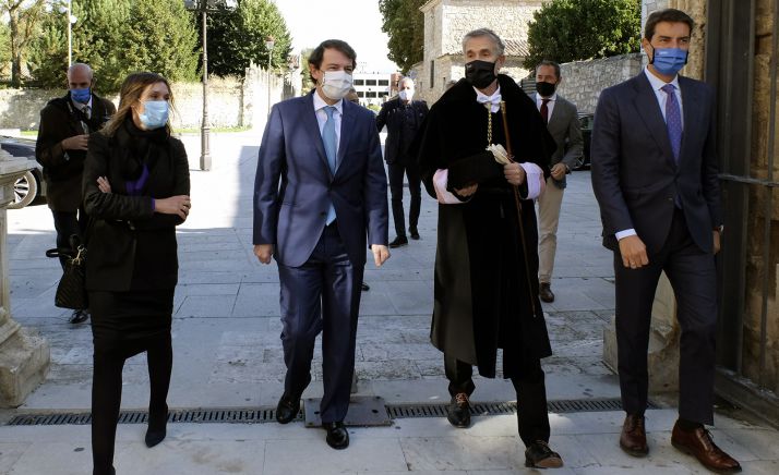 Mañueco seguirá solicitando al Gobierno financiación para atender los gastos devenidos por el virus en el Sistema Universitario