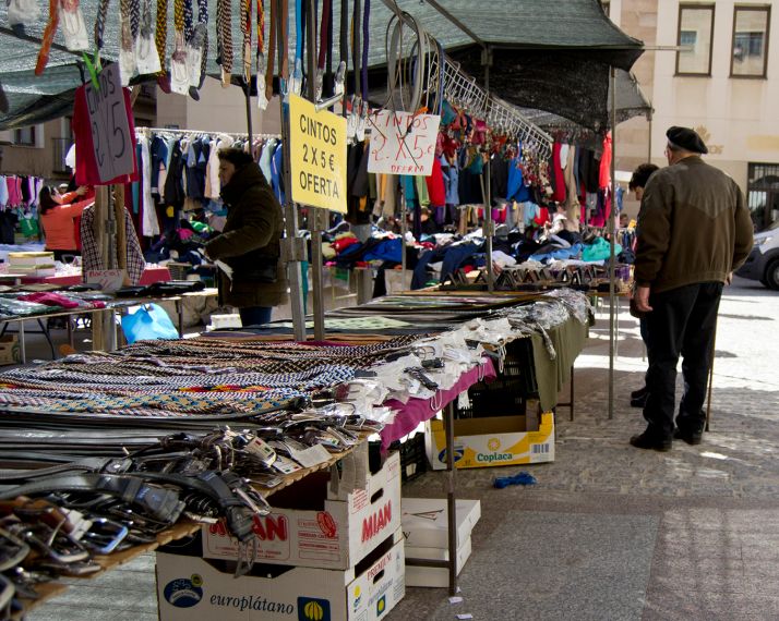 El mercadillo de ropa vuelve a Soria