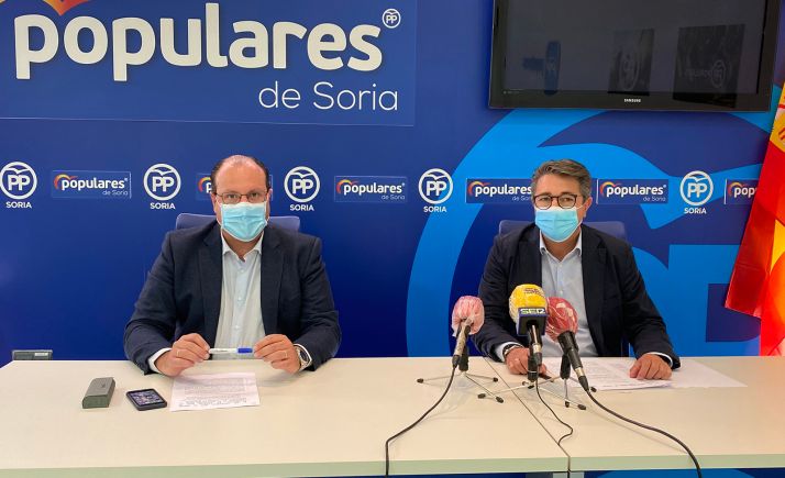 El PP soriano acusa al PSOE de podemizar su postura ante la ocupación para no molestar a sus socios de gobierno